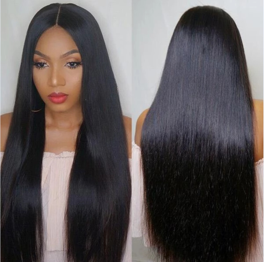 European And American Womens Long Straight Wigs photo 4