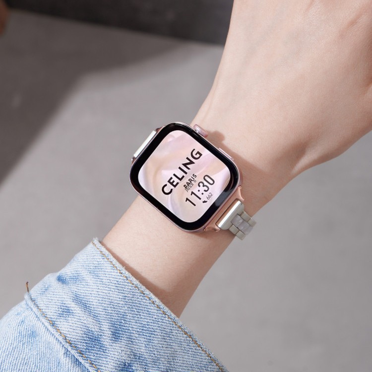 Three-bead Resin Strap Womens Metal Model photo 2
