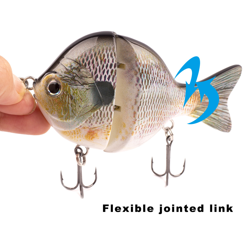 Multi Segment Sunfish Lure Bass Bait photo 2