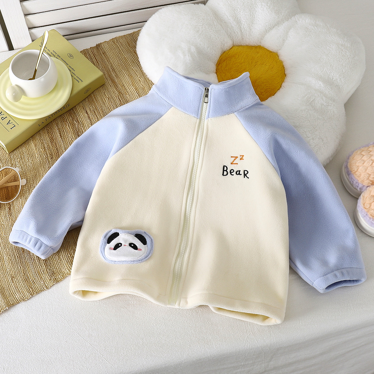 New Autumn And Winter Children's Cartoon Fleece Jacket photo 8
