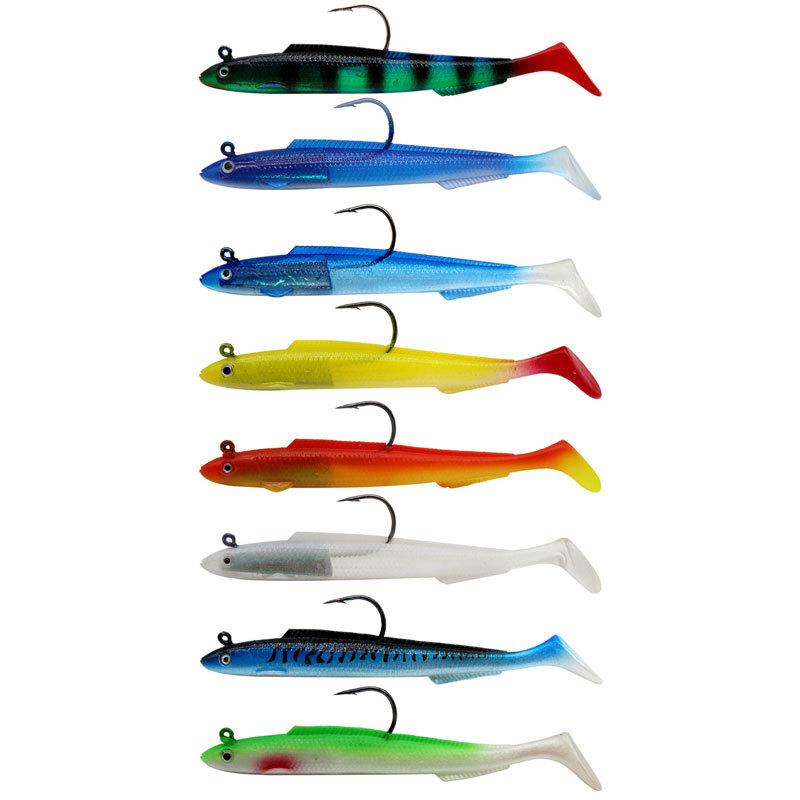 Software-coated Lead T-tail Lure Bionic Fishing Bait photo 5