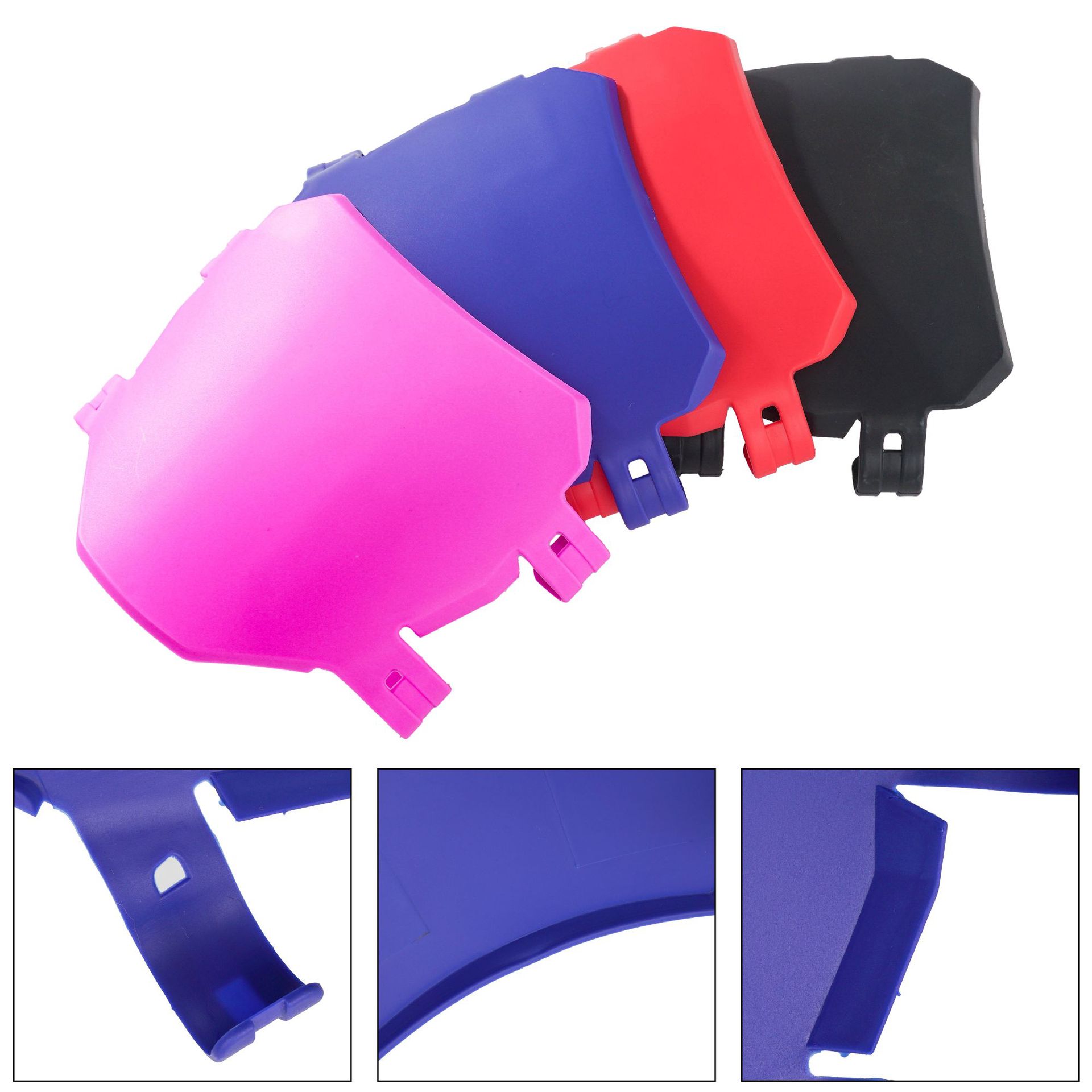 Motorcycle Modified Front License Plate Windshield Waterproof Cover photo 1