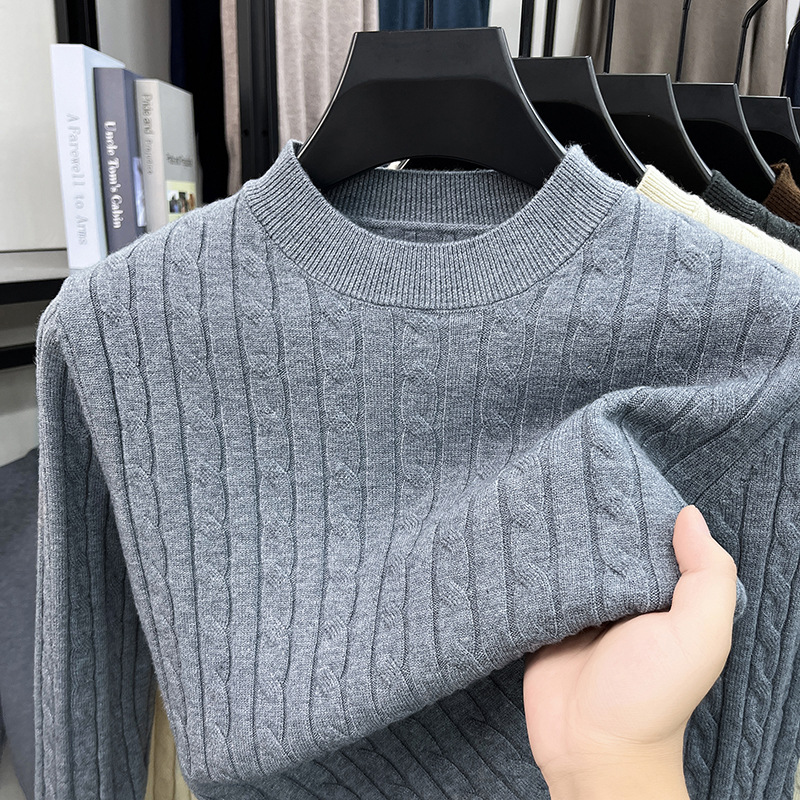 Stylish Casual Versatile And Warm Wool Base Sweater photo 7