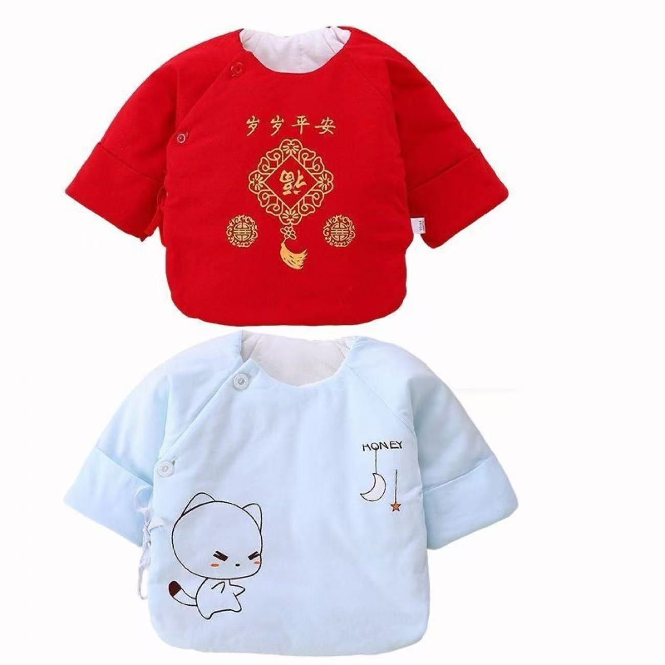 Newborn Thin Cotton Half-back Cotton photo 5