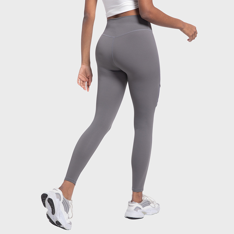 Women's Mesh Yoga Pants With A Crisscross Waist Design photo 3