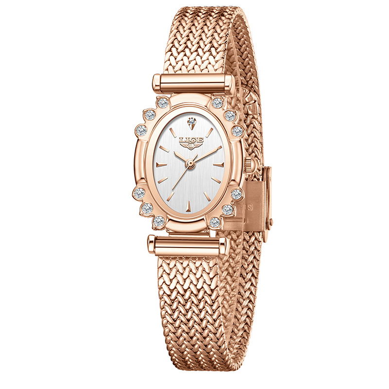 Womens Wheat-ear Strap Square Watch photo 8