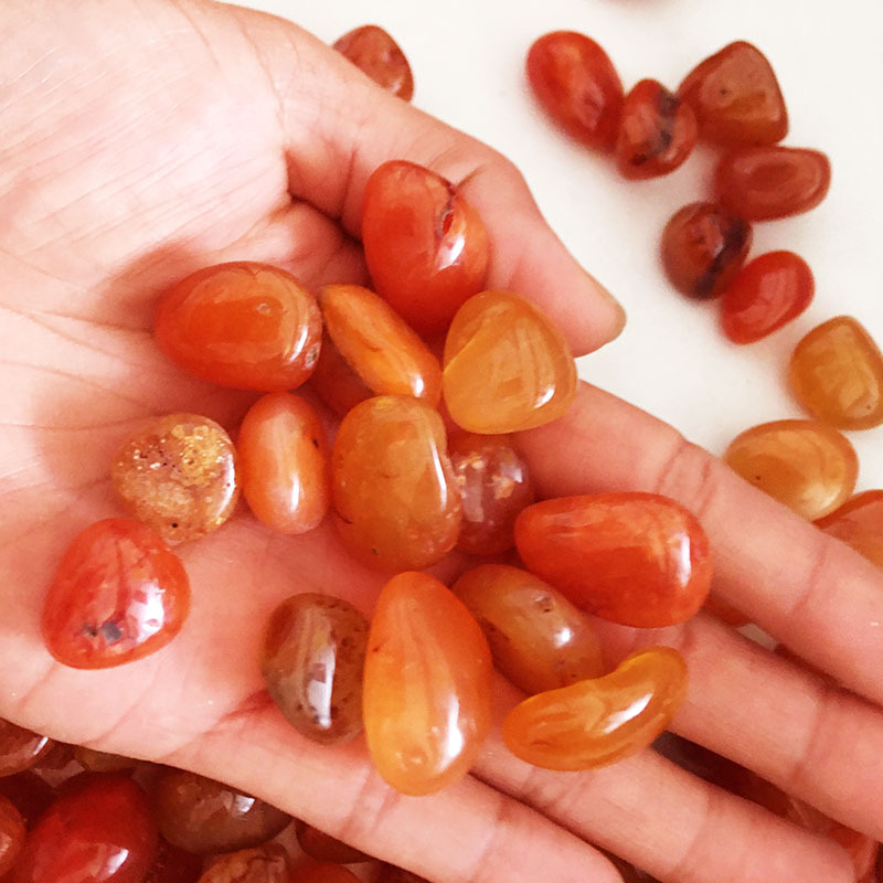 Carnelian Rough Stone Crystal Ornaments Mineral Specimen Rough Stone photo 1