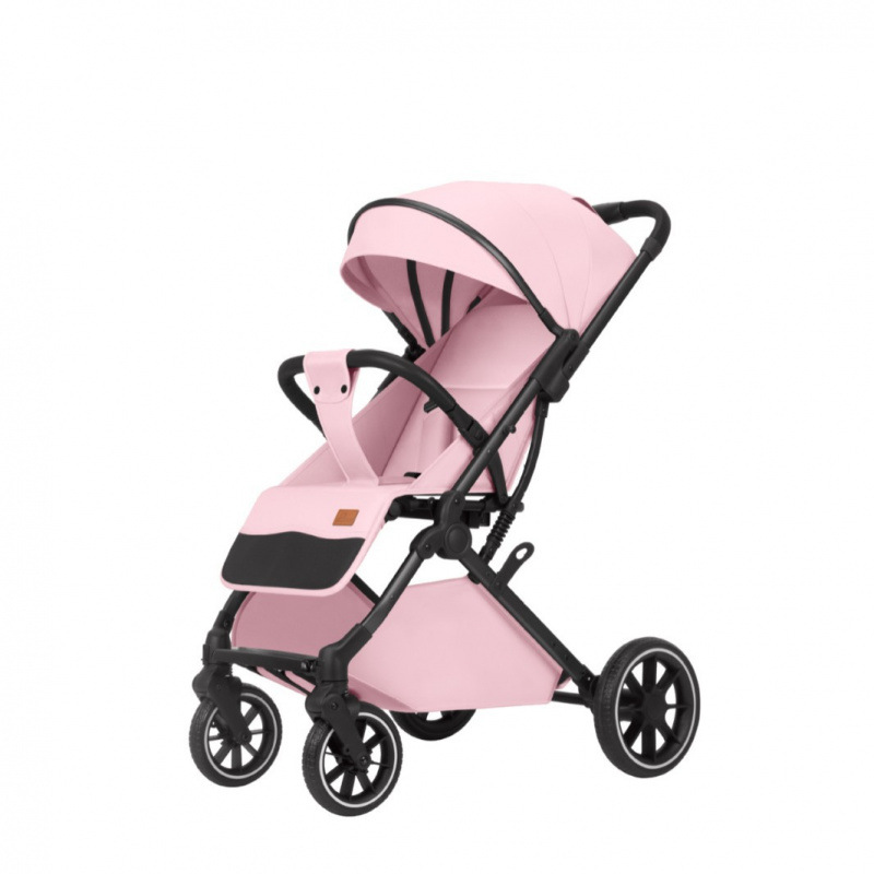 Stroller Can Sit And Lie Down Lightweight Folding Four-wheel Shock Absorber Baby Stroller photo 4