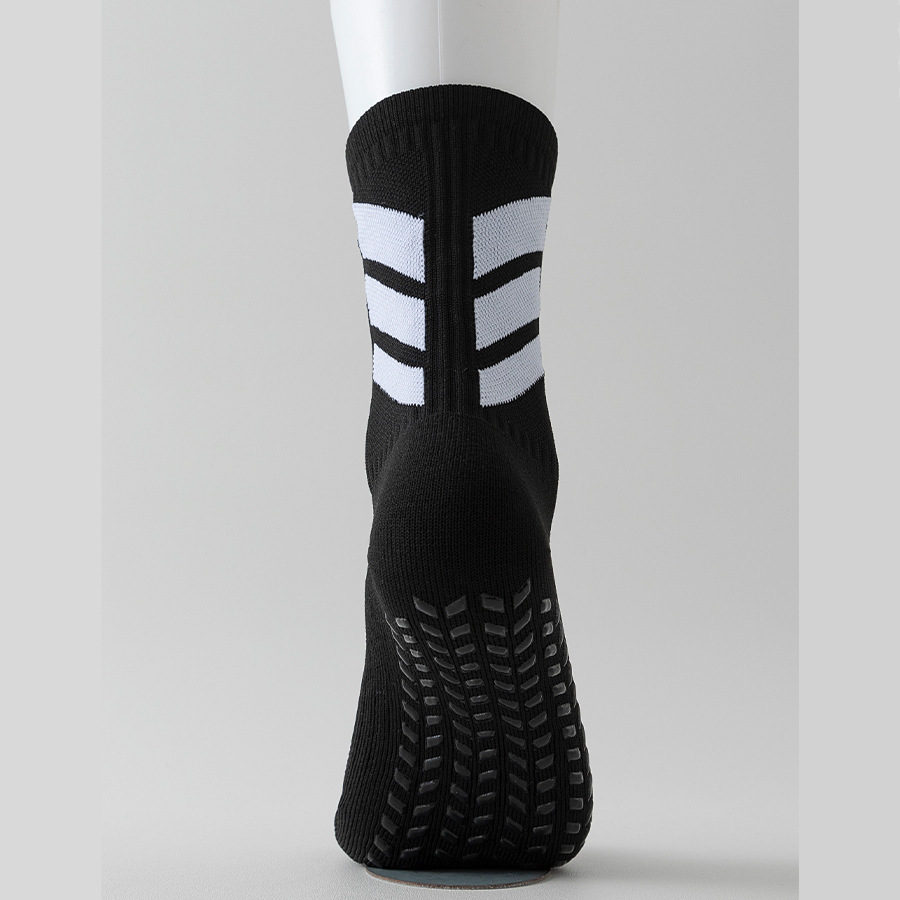 Cross-border Wholesale High-top Dotted-embroidery Football Socks photo 3
