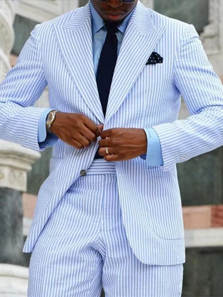 Suit-style Printed Casual Long-sleeve photo 3
