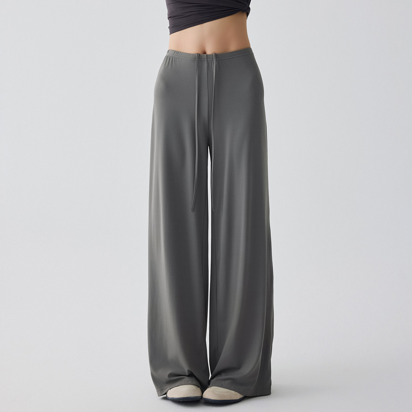 Loose-fitting High-elasticity Yoga Pants Quick-drying Casual Wide-leg Running And Fitness Pants photo 1