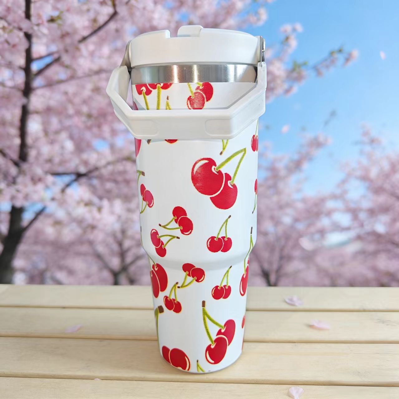 304 Stainless Steel Vacuum Insulated Cup With Handle photo 2