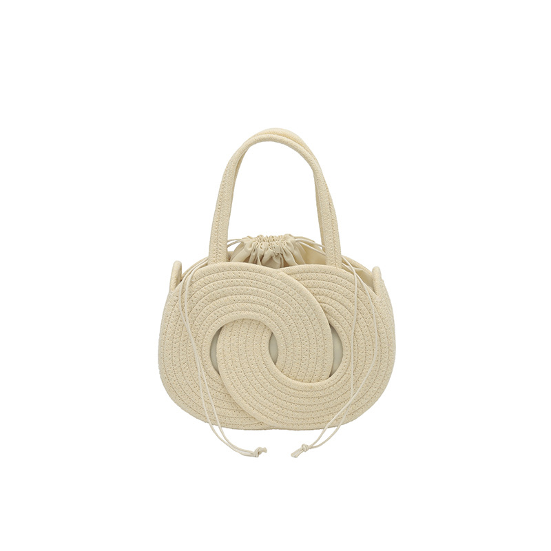 Seaside Vacation-style Straw Woven Womens Shoulder And Crossbody Bag photo 2
