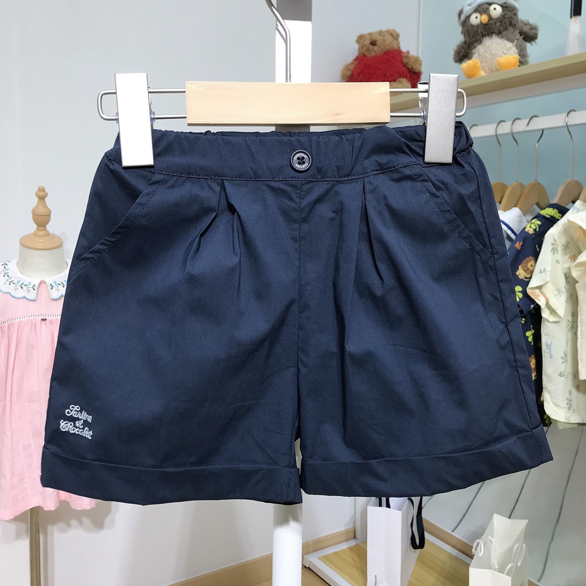 Summer New Arrival Knitted Short-sleeve Tops And Shorts For Baby Boys And Girls photo 3