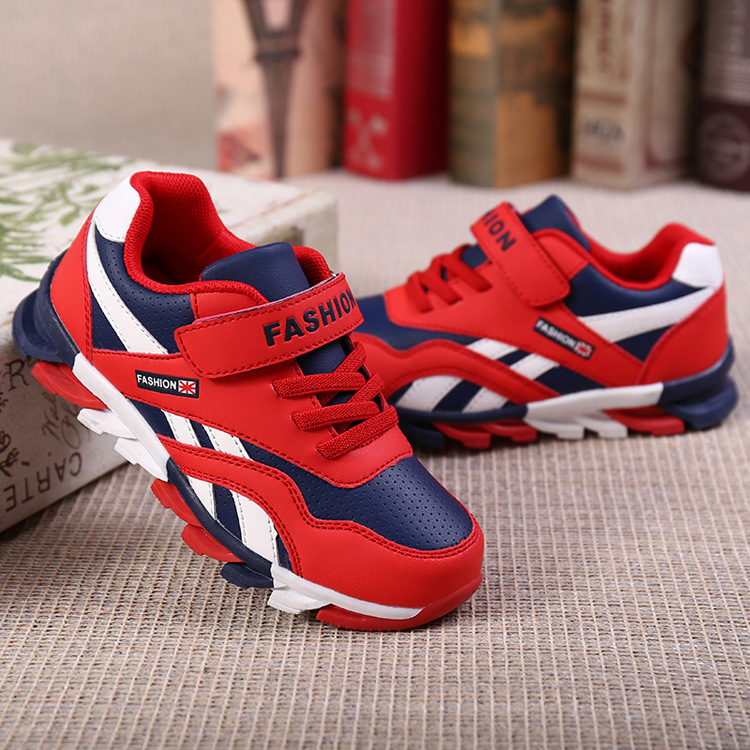 Children's Men's Cotton Magic Sports Large Stickers Running Shoes photo 8