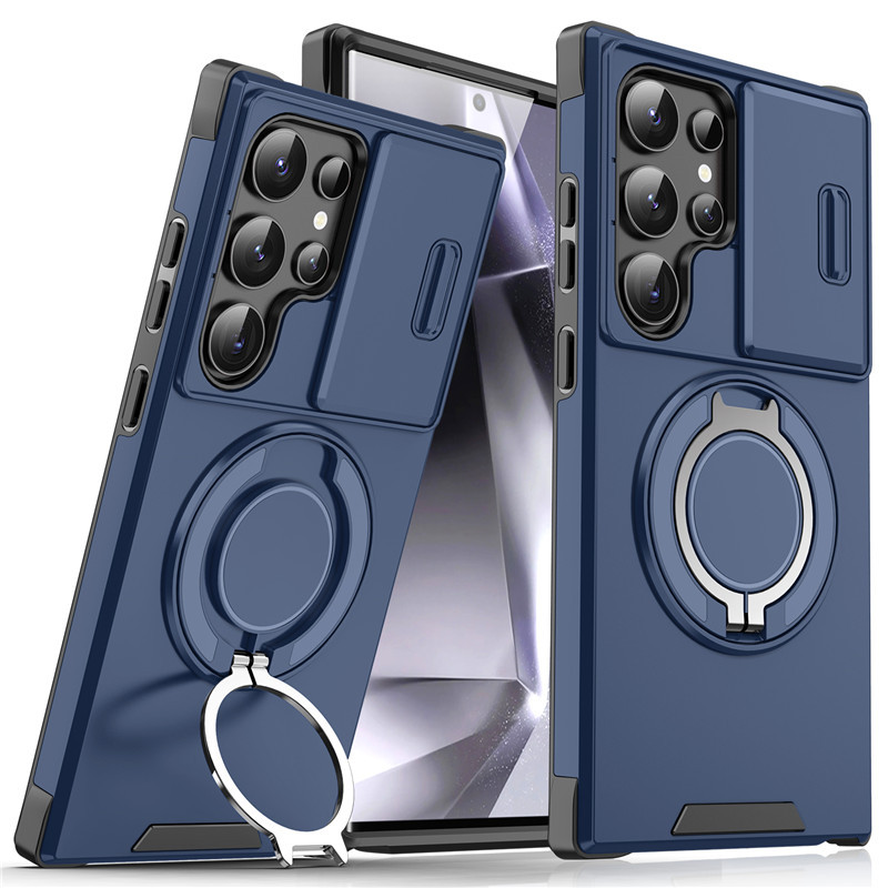 Link Window-opening Phone Case Rotating Stand Cover photo 3