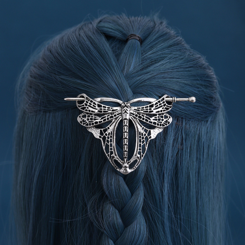 Retro Dragonfly Hairpin Norwegian-style Party Accessory photo 5