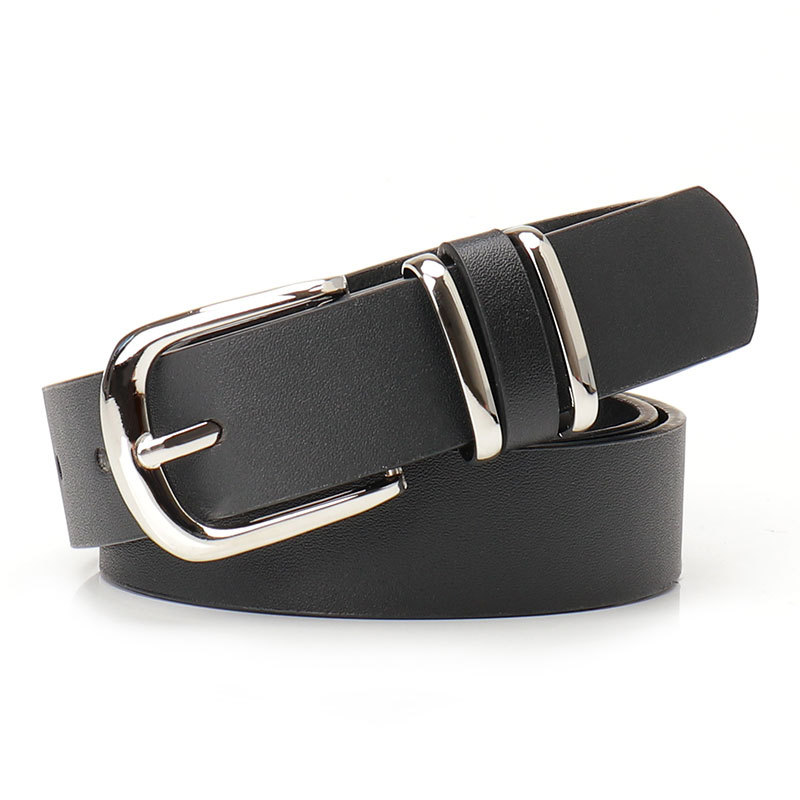 Womens Leather Belt Trendy European American Style Versatile For Coats And Trousers photo 7