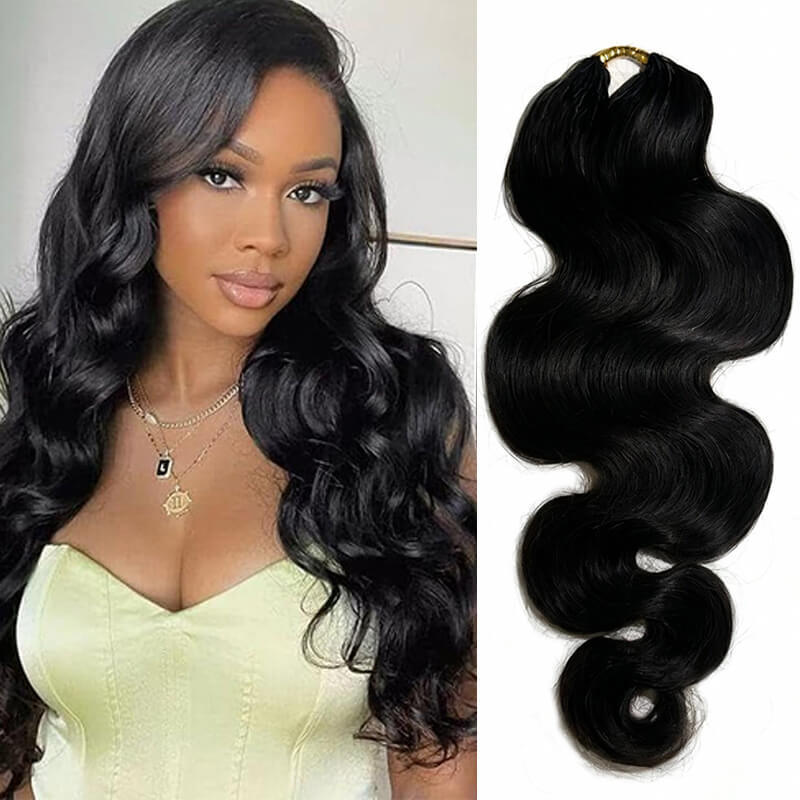 Womens Hair Extensions Made With Real Human Hair For A Natural Seamless Blend photo 1
