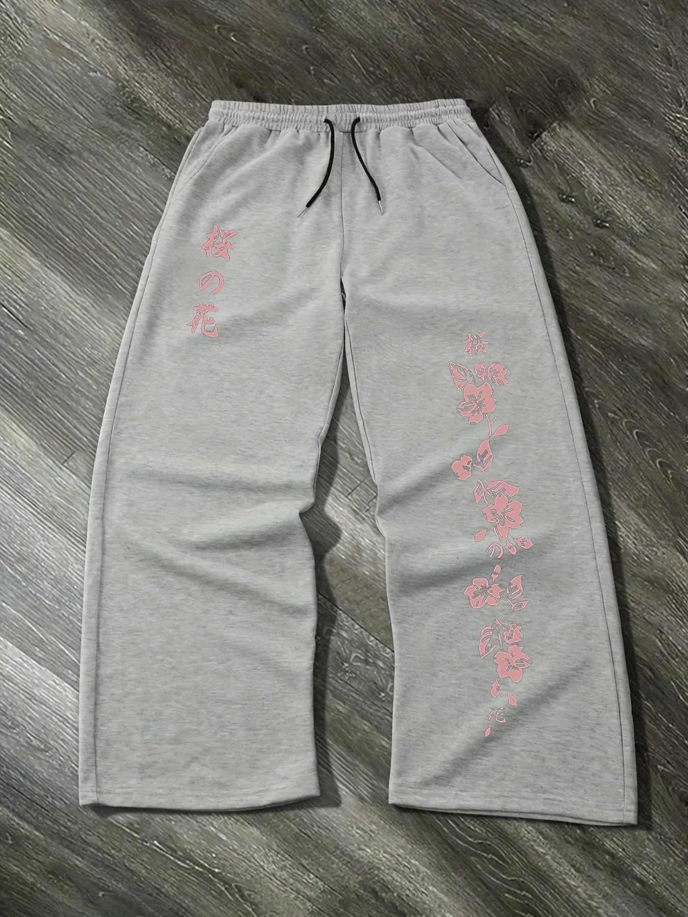 Springautumn New Printed Loose-fit Slimming Drawstring Sweatpants For Men And Women photo 2