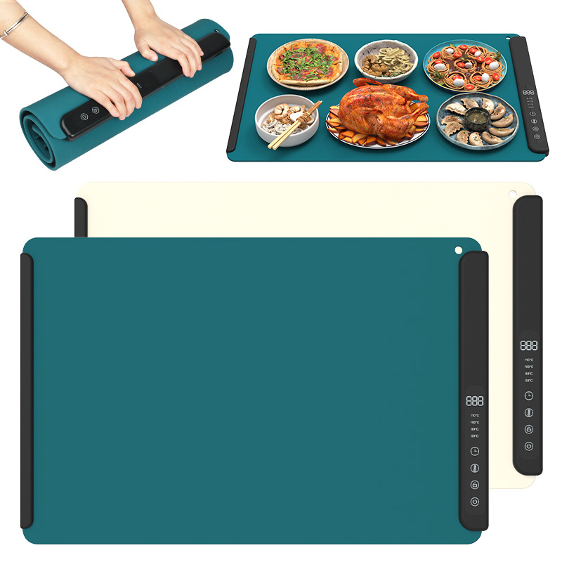 Silicone Food Warmer Plate Multi-functional For Heating And Keeping Meals Warm photo 5