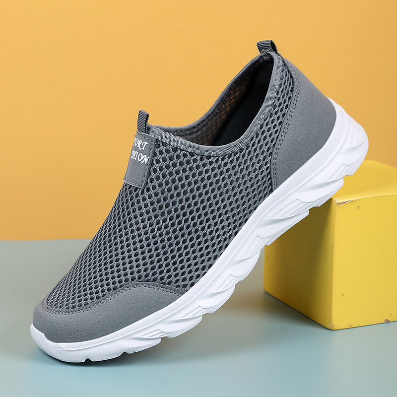 Large Size Casual Shoes Mesh Surface Low-top Sneaker photo 2