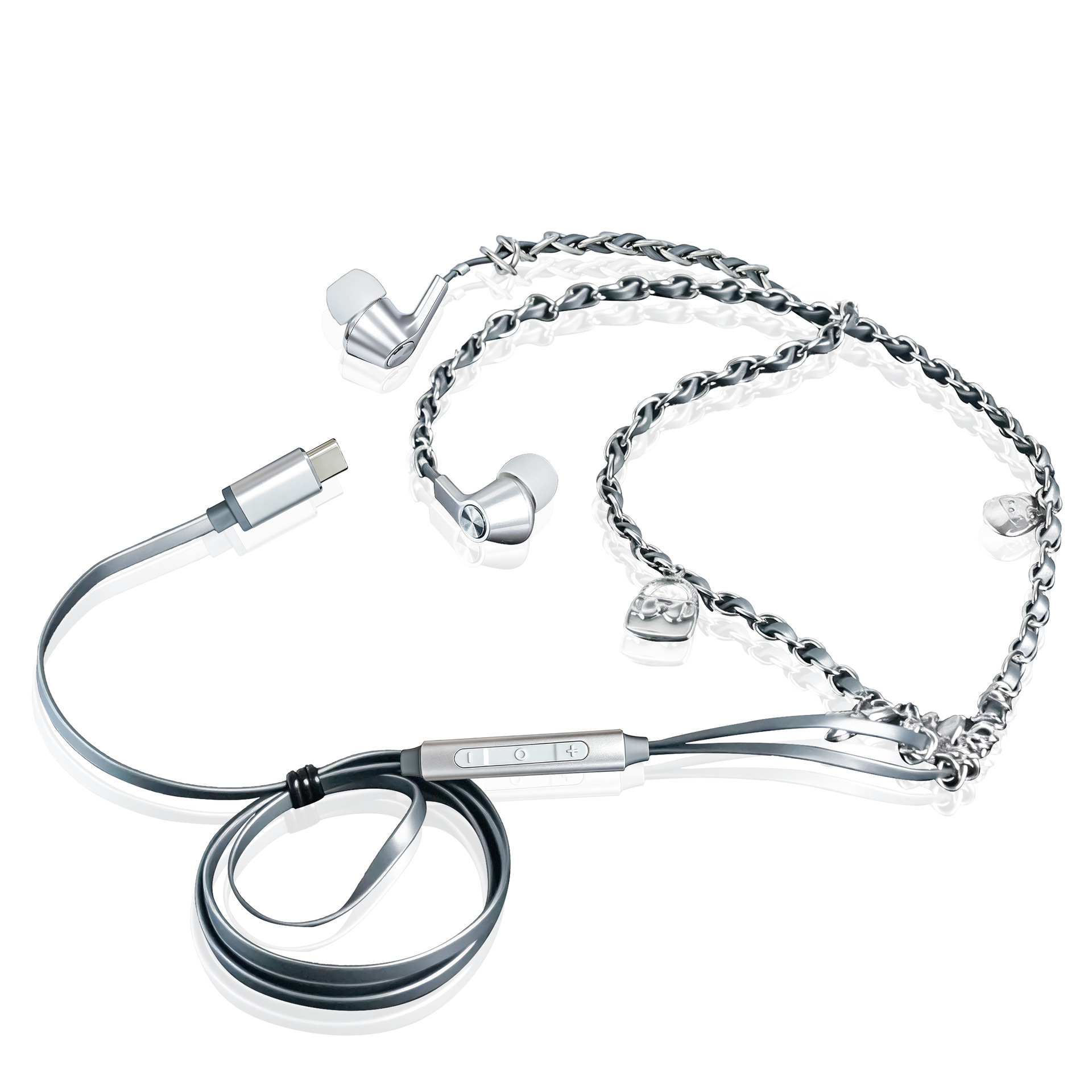 Wired Neckband USB Plug-in Control Headset With Microphone photo 4