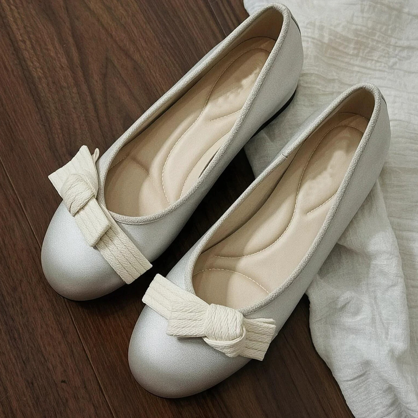 Round-toe Flats Women's Low-cut Ballet Shoes photo 2