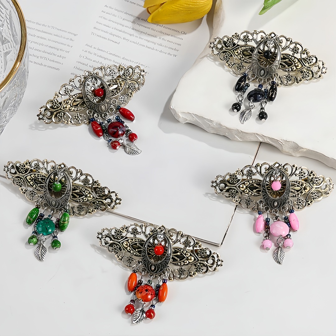 Ethnic-style Forehead Ornament Tassel Vintage Hair Accessory photo 2