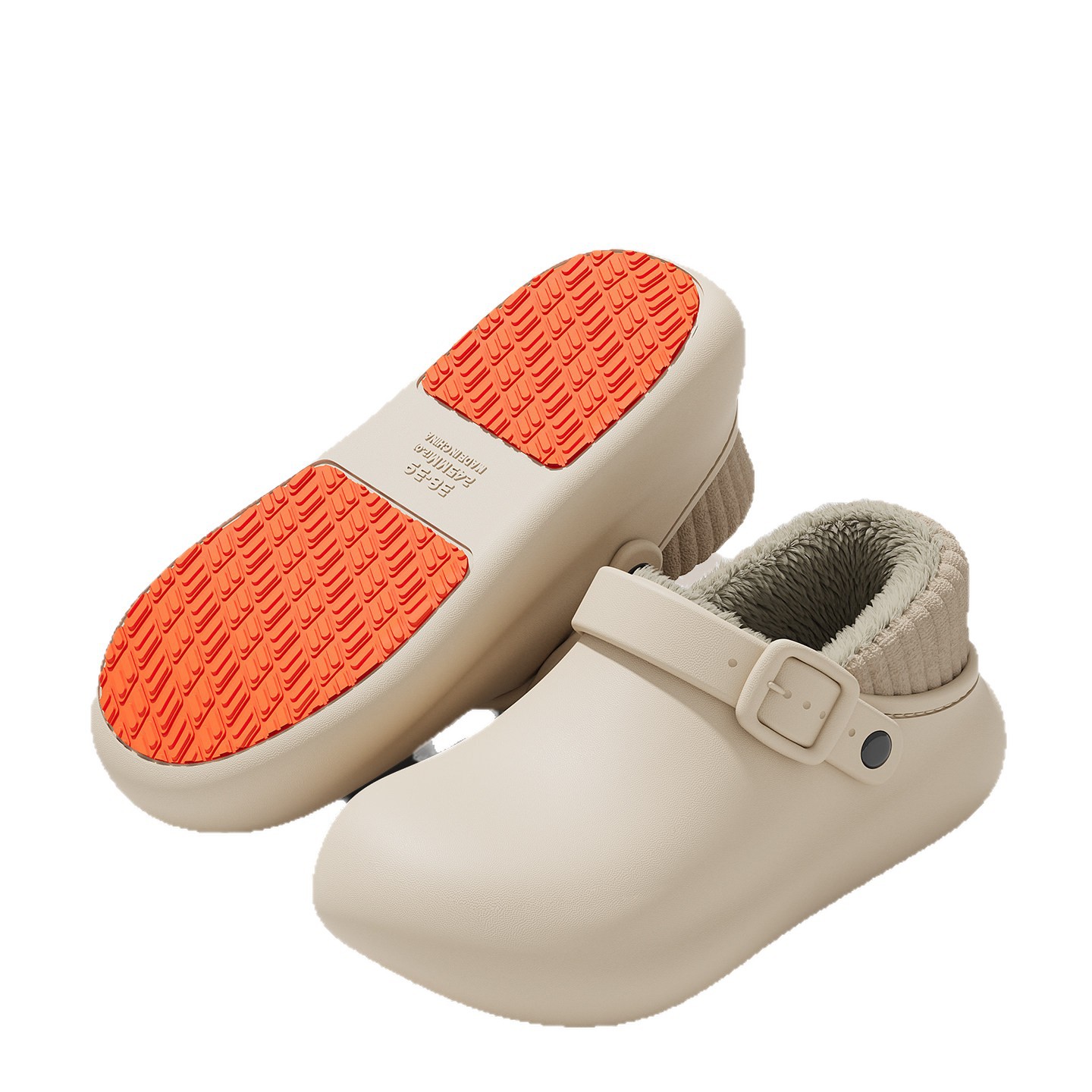 Home Indoor Slip-on Warm Slippers With Non-slip Thick Soles photo 6