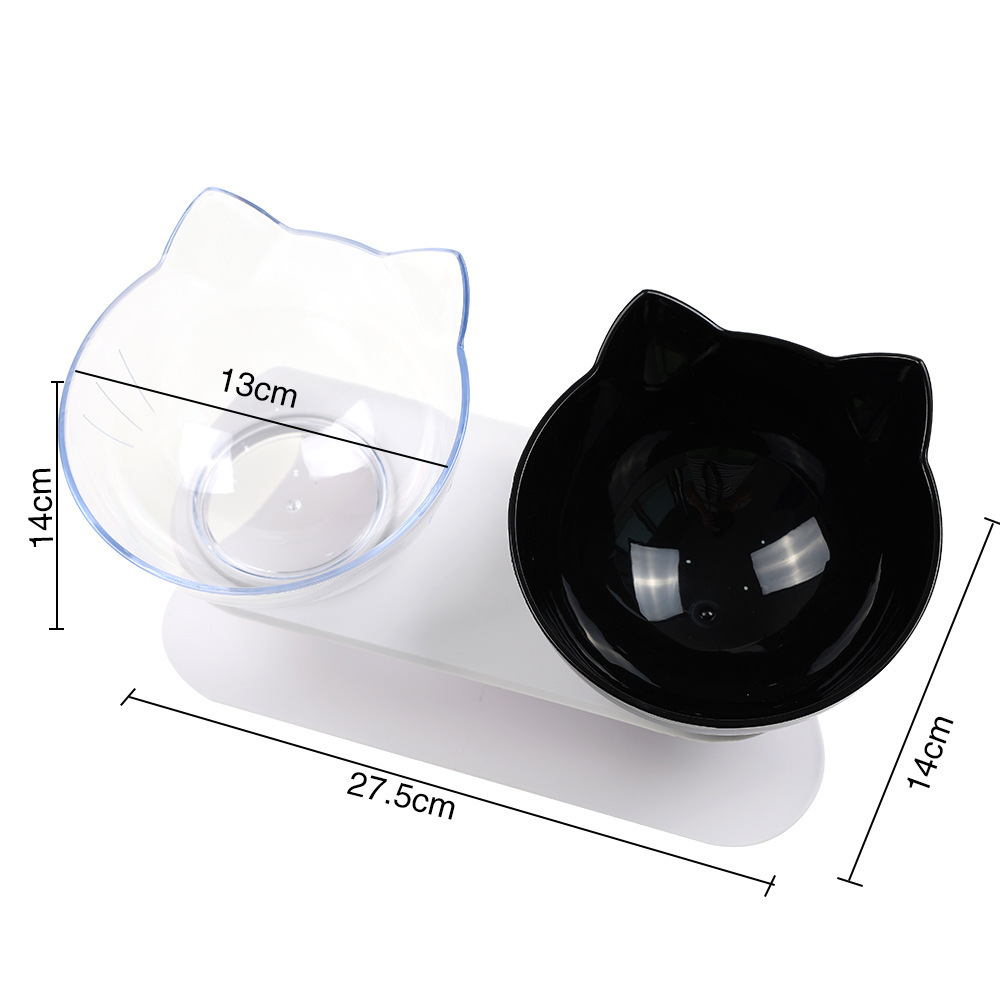 Kitten Bowl Pet Cervical Support Feeding Food Basin photo 4