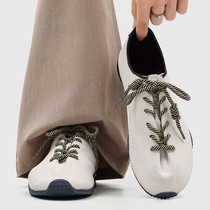 Retro Thick-soled Lace-up Sports Casual Shoes photo 1