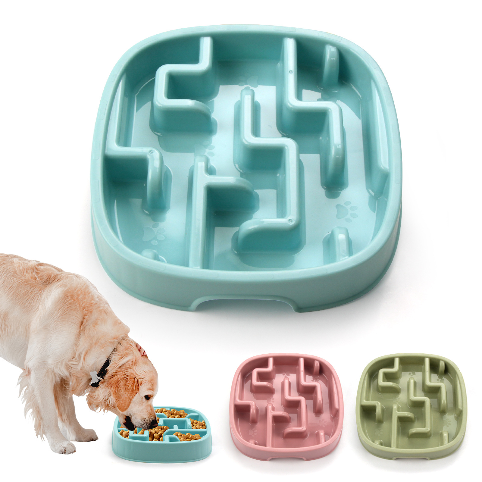 Tip-proof Slow-feeding Dog Bowl photo 8