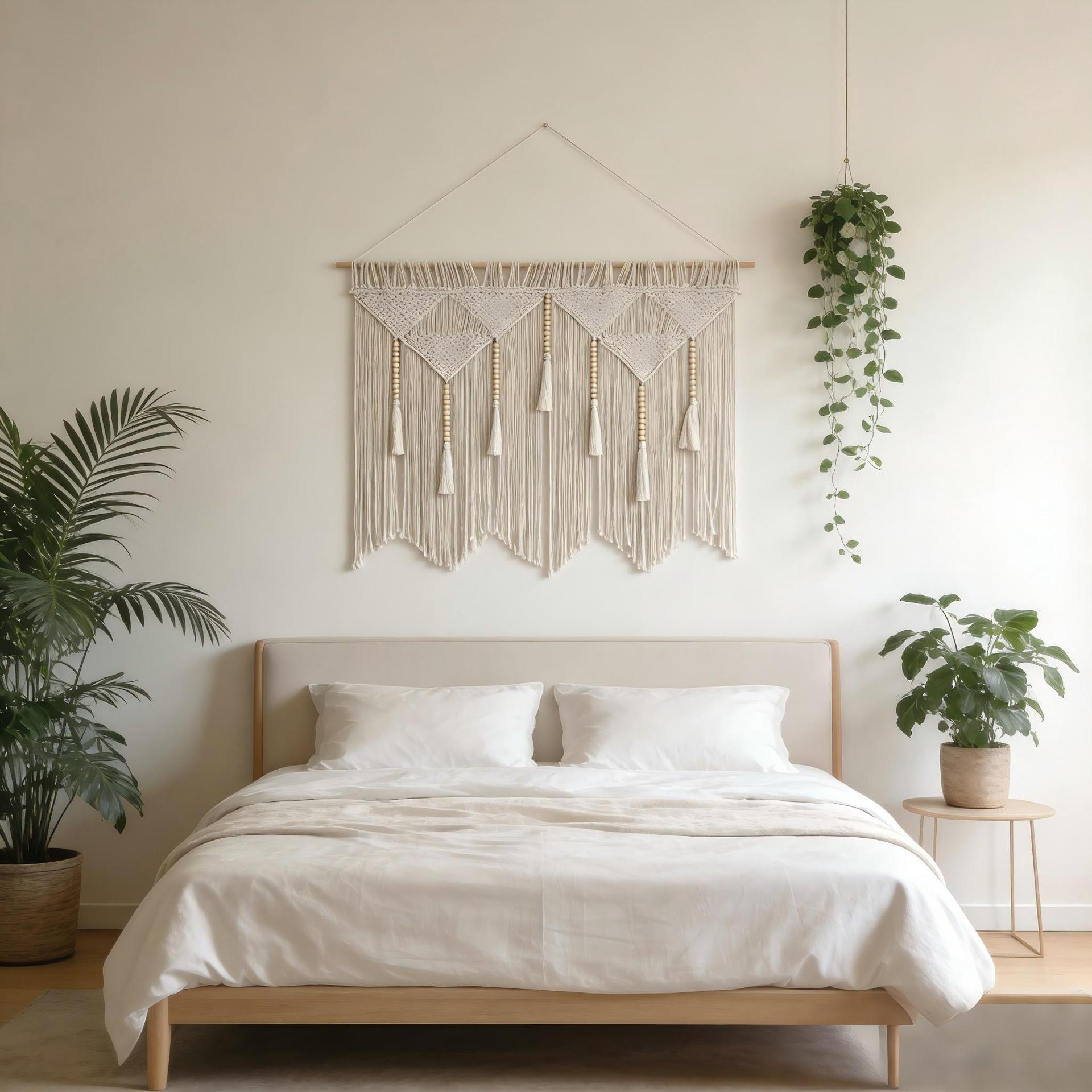Bohemian Home Decor Wall Hanging Hand-woven Tapestry photo 6