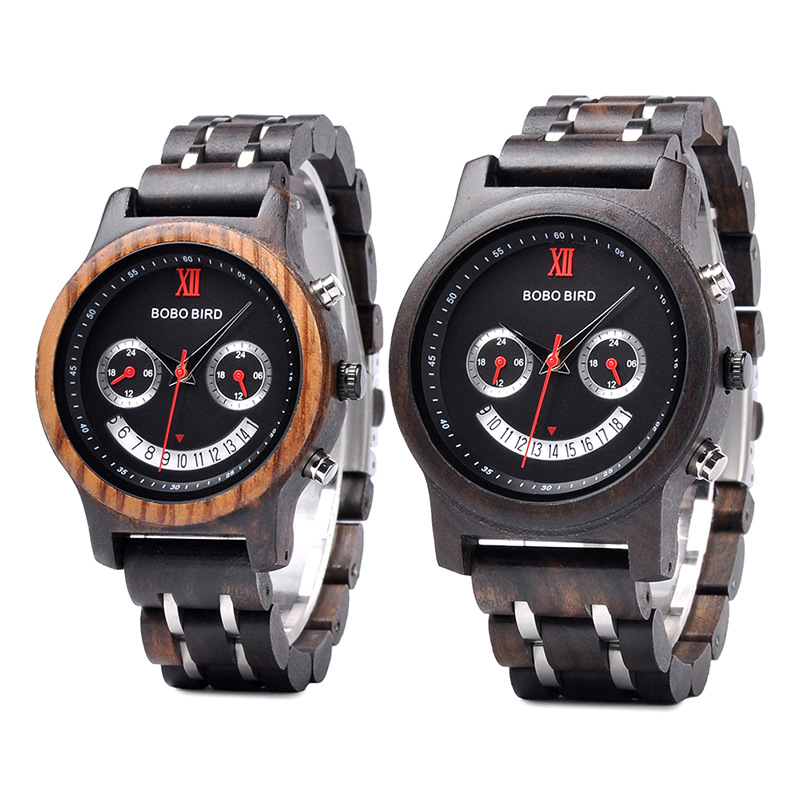Wooden Classic Wooden Pointer-style Quartz Watch photo 4