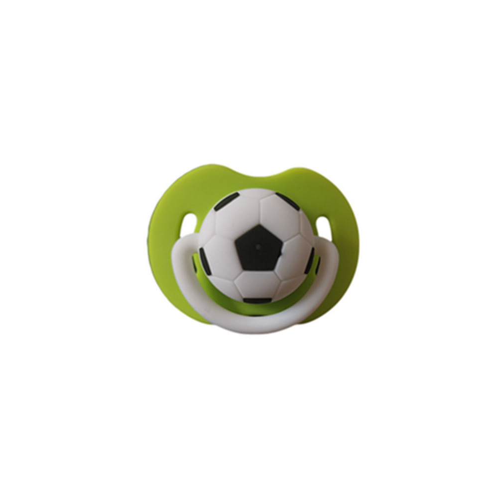 Baby Soothing Mouthpiece Funny Silicone Pacifier With Lip And Beard Design photo 7