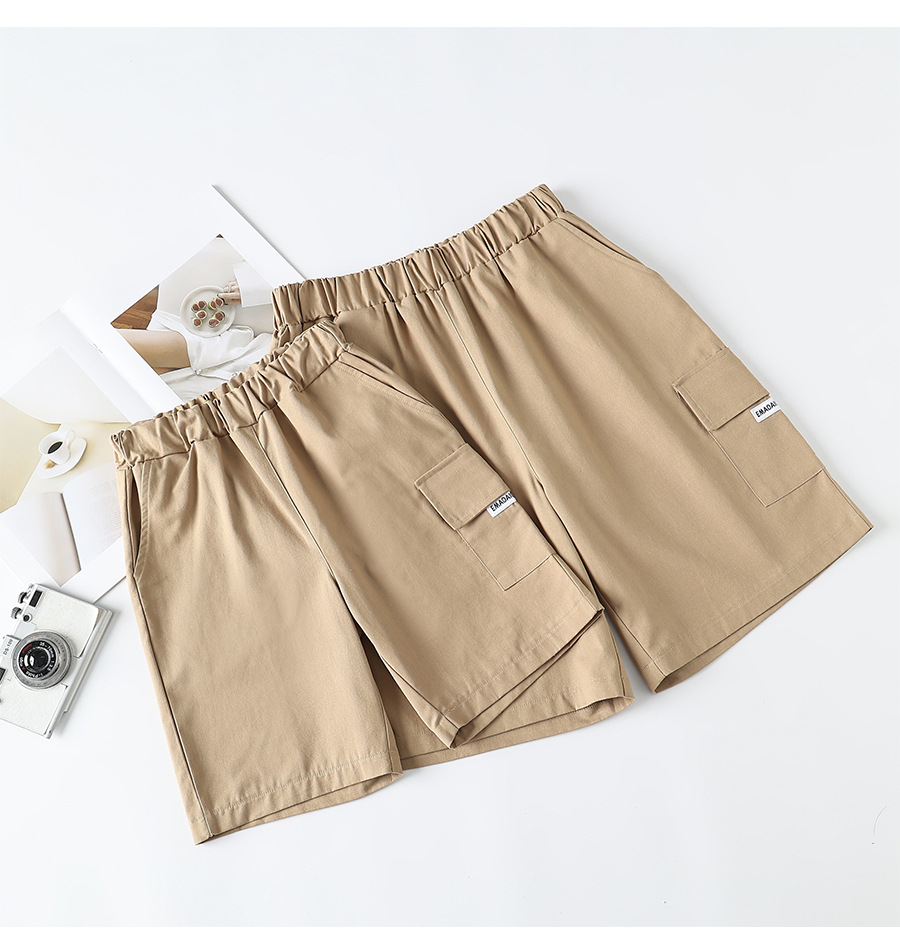 Fashionable Color-Block Cartoon Trendy Loose-Fit Plus-Size T-Shirt Set photo 5