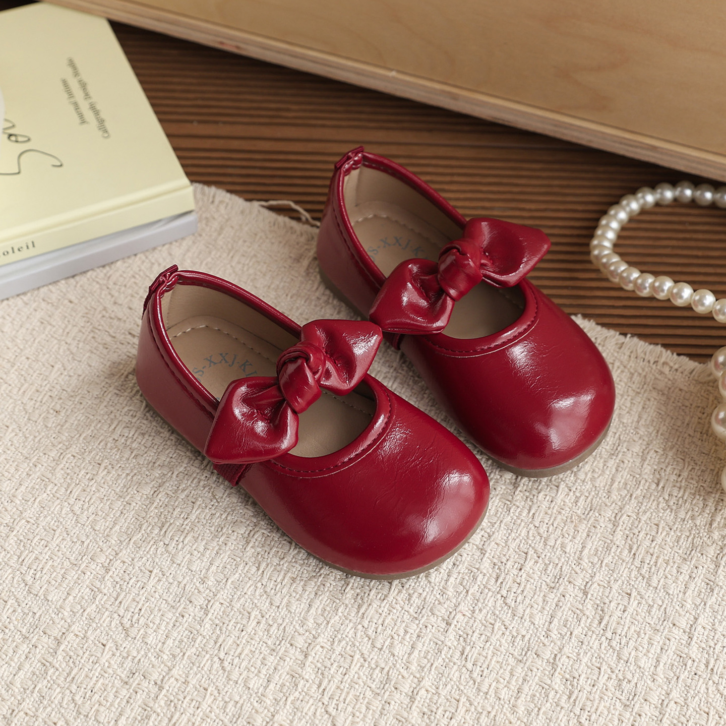 Cute Bow-knot Princess Shoes Soft-soled Performance Shoes photo 8