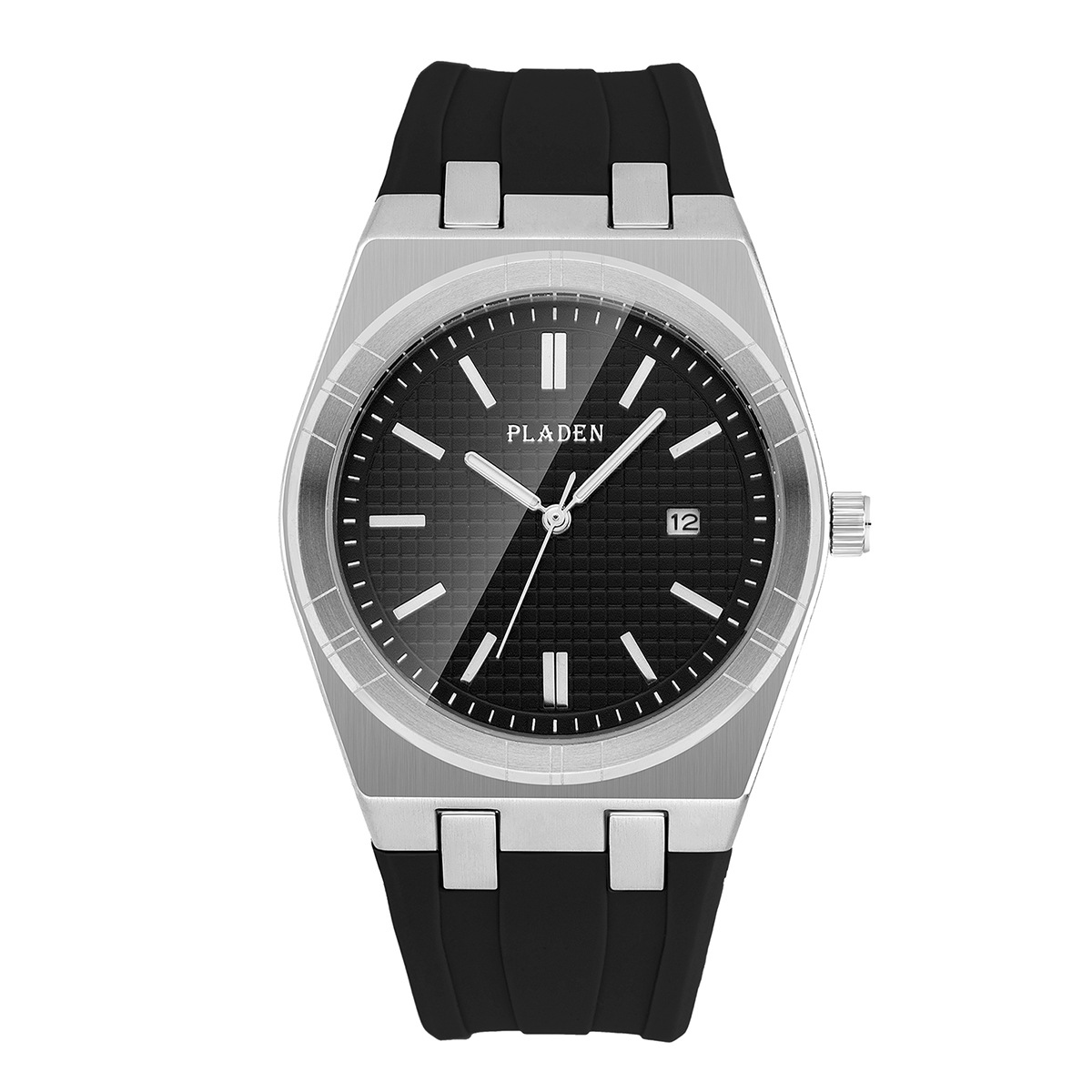 Simple Business Silicone-Strap Quartz Watch photo 5