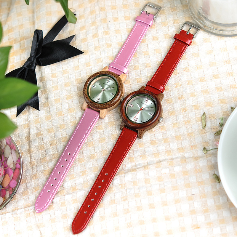 Wooden Watch Simple And Casual Quartz Movement photo 7