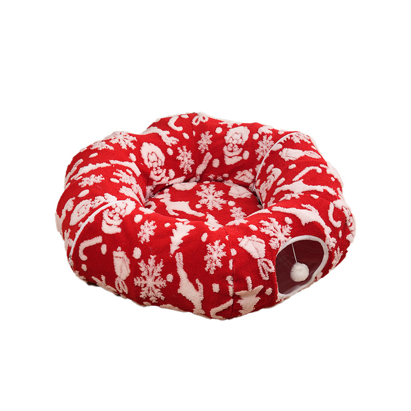 Donut-shaped Pet Bed Cat Mattress photo 3