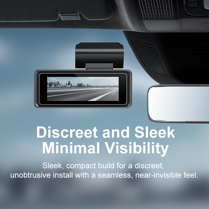 4K HD Dual-camera Front-and-rear Recording Car DVR With Phone Connectivity photo 1