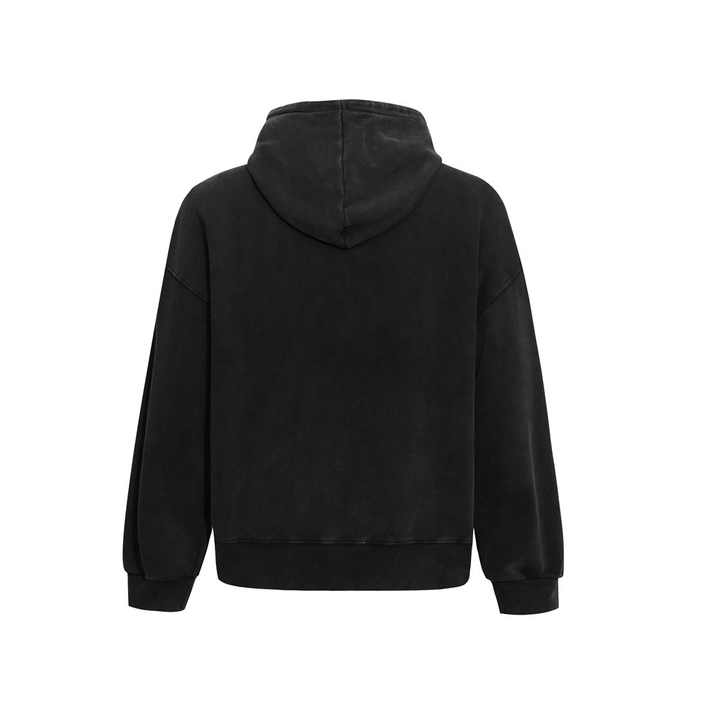 American-style Retro Letter-print Pullover Hoodie photo 4