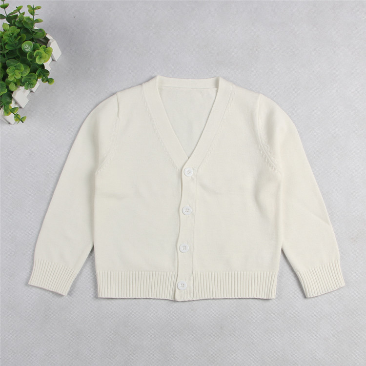 Children's V-neck Cardigan Sweater Small Jacket photo 5