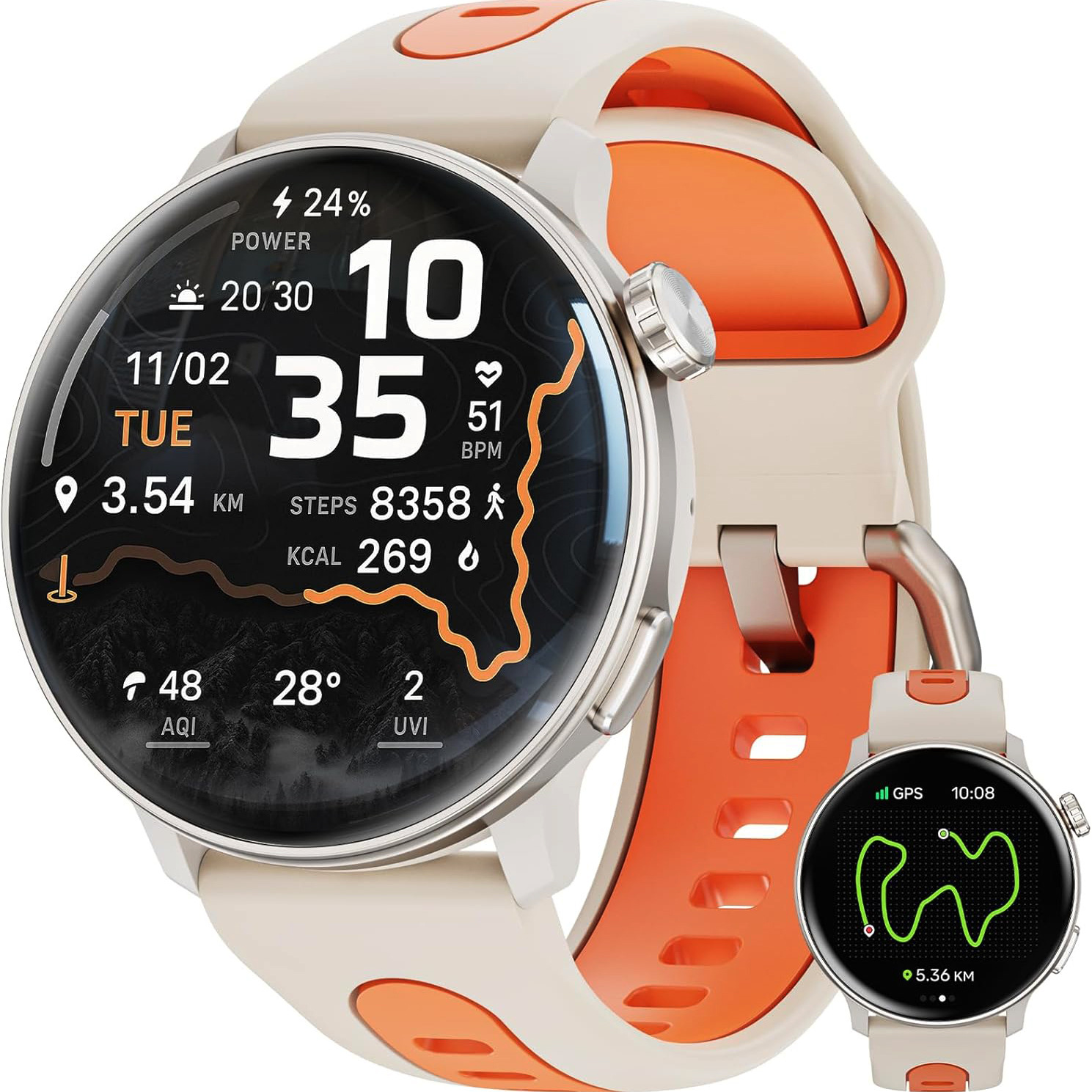 Outdoor Smartwatch GPS Sports Tracking photo 3
