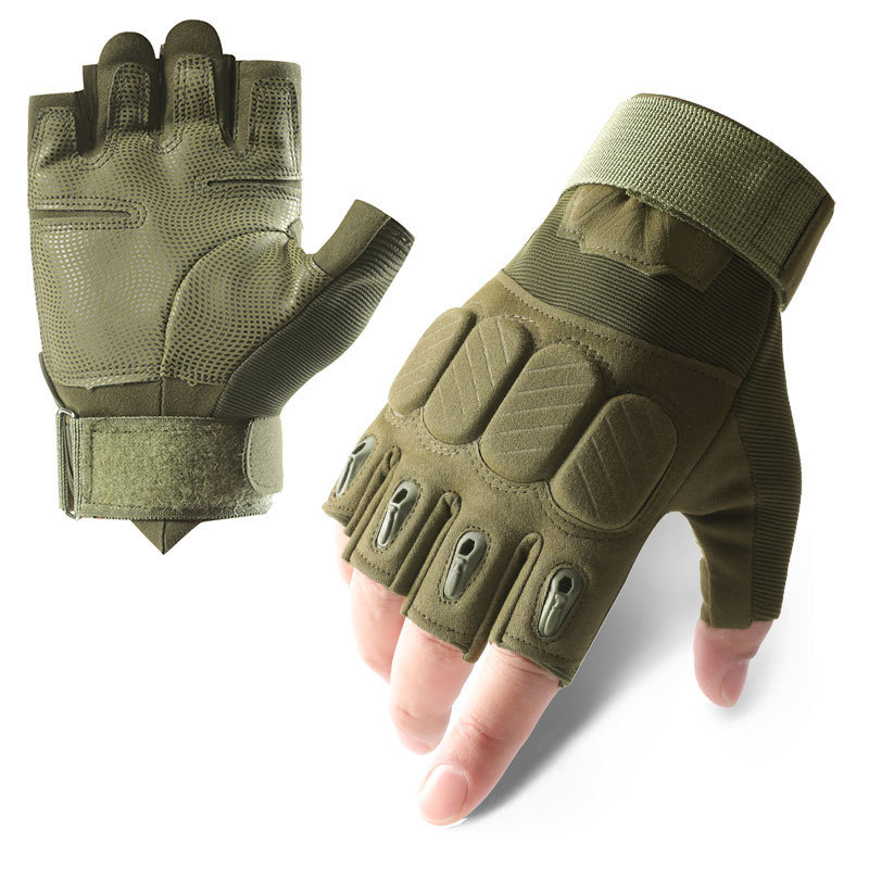 Tactical Gloves Outdoor Sports Protective Half-Finger Gloves photo 4