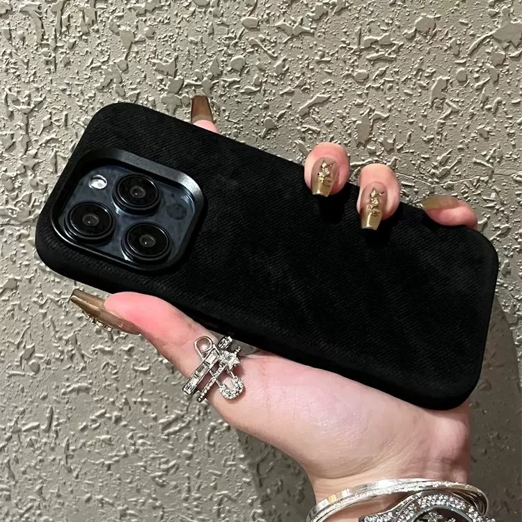 Magnetic Leather Drop-resistant Flannel Phone Case photo 6