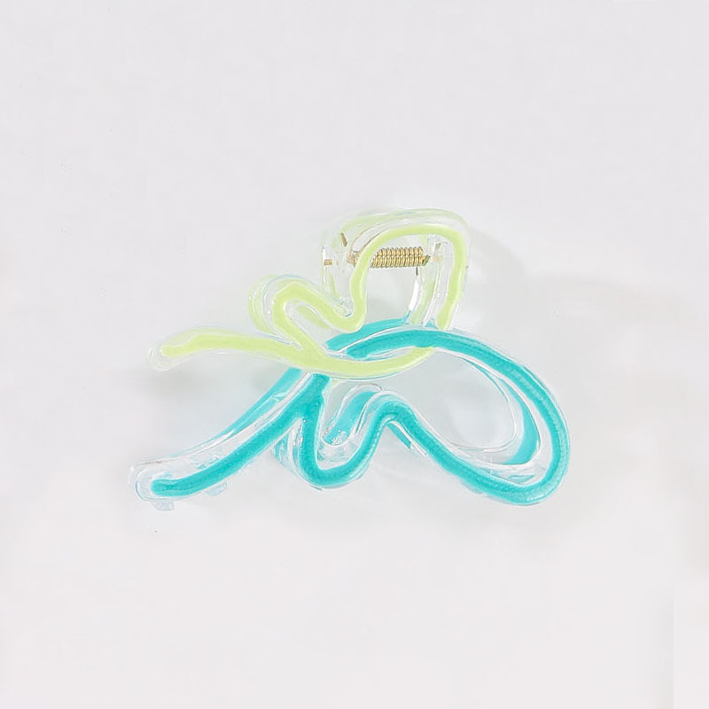 New Arrival Dripping-oil Gradient Bow Hair Clip photo 3