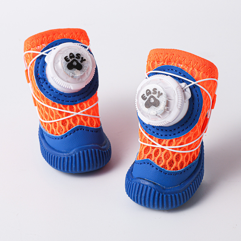 Mesh Non-slip Swivel-clip Soft-soled Breathable Shoes For Small Pets photo 8