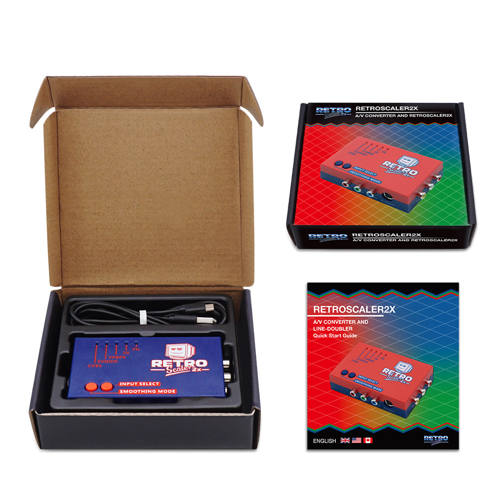 RetroScaler2x AV-to-HDMI Line Doubling Converter OSSC Adapter ODV Version photo 7